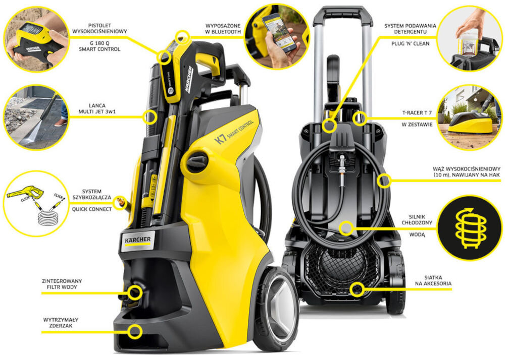 Myjka ciśnieniowa KARCHER K7 Smart Control Home 1.317-203.0 wyglad
