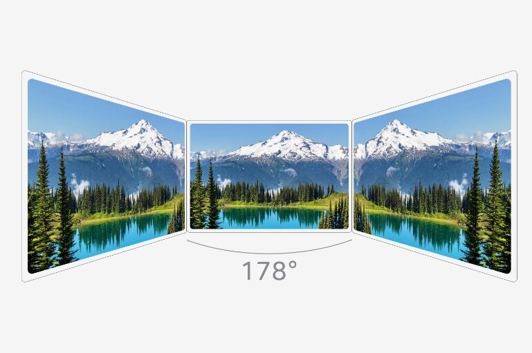 Monitor ACER K243Ybmix - szerokie kąty widzenia 178 stopni