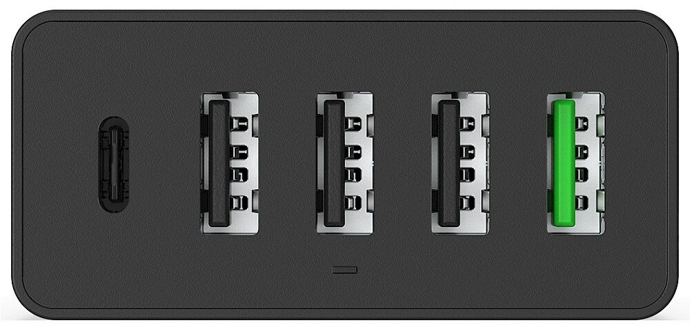 Ładowarka sieciowa KRUX KRX0044 60W porty ładowanie napięcie moc usb zabezpieczenia 