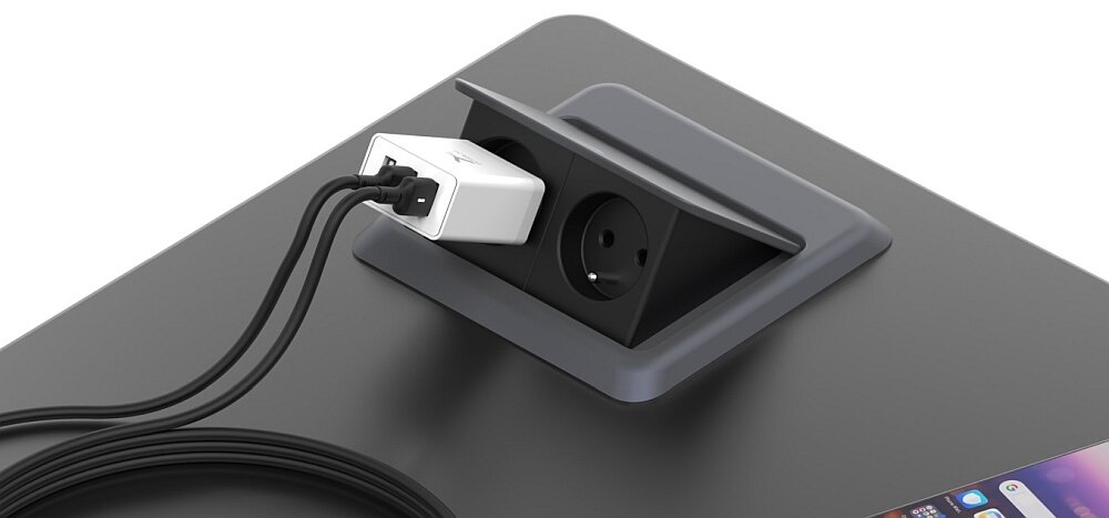 Ładowarka sieciowa KRUX KRX0065 ładowanie smartfon usb porty