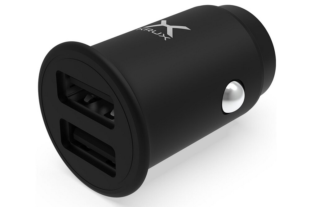 Ładowarka samochodowa KRUX KRX0066 smartfon ładowanie samochód porty usb
