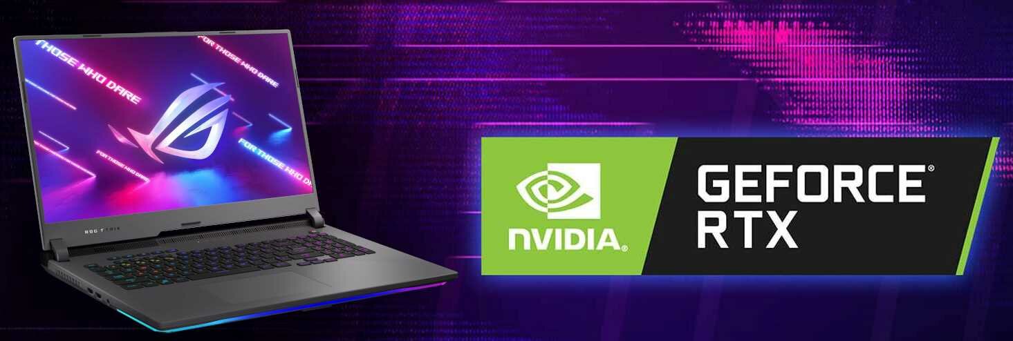 Laptop ASUS Rog Strix G17 G713 - NVIDIA GeForce RTX