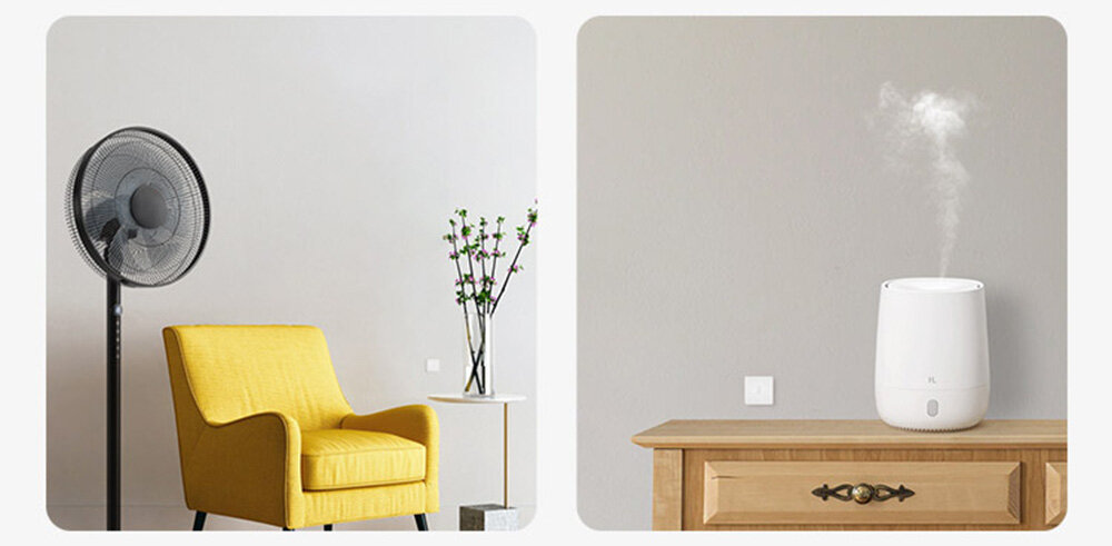 Czujnik temperatury i wilgotności SONOFF SNZB-02 automatycznie reaguje na zmiany uruchamia wiatrak przy temperaturze 28 stopni aktywuje oczyszczacz powietrza przy wilgotnosci ponizej 45% RH idealne warunki w domu