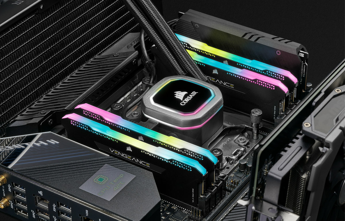 CORSAIR-VENEGANCE-RGB-PRO-16GB-na-plycie-glownej