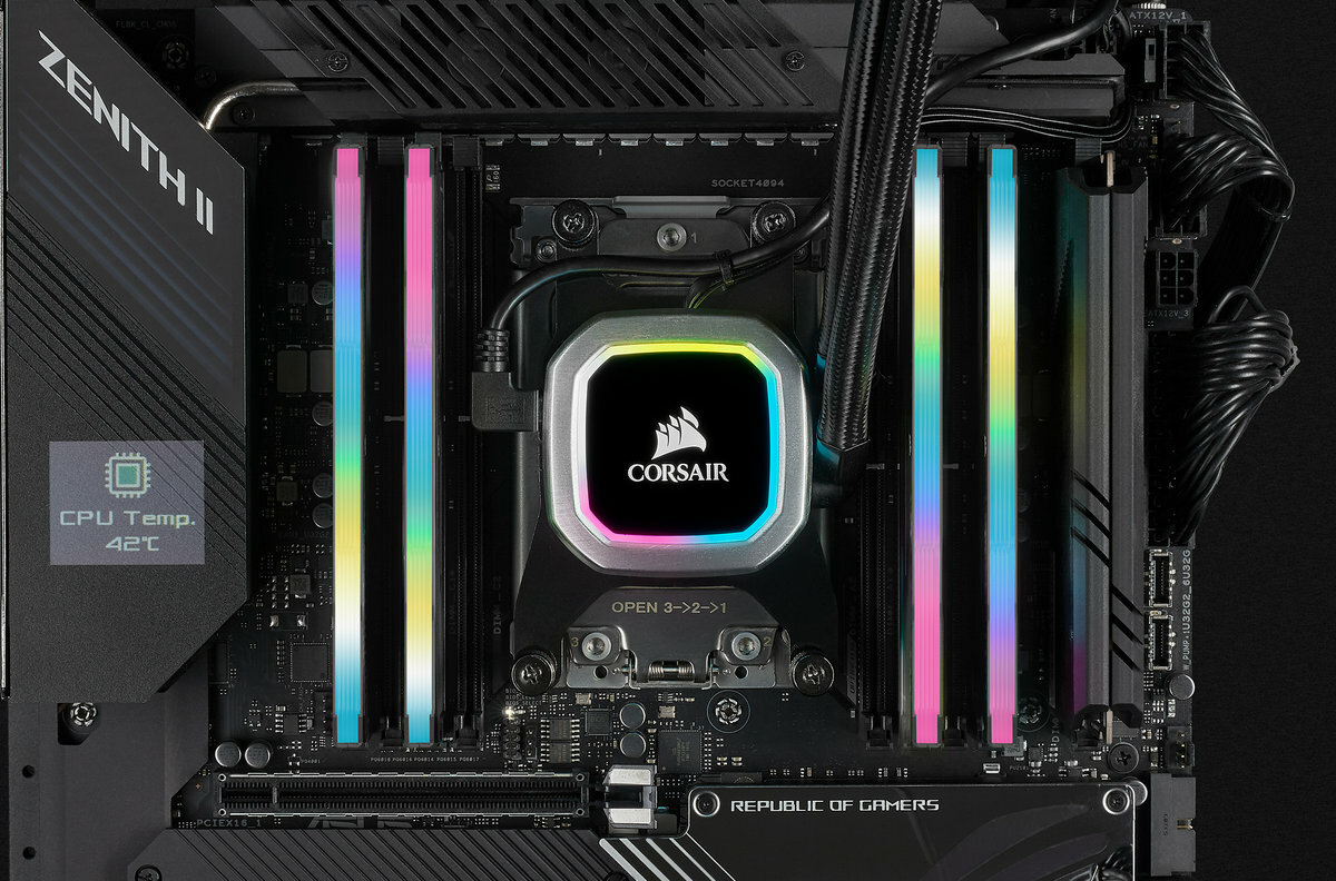 CORSAIR-VENEGANCE-RGB-PRO-16GB-na-plycie-glownej