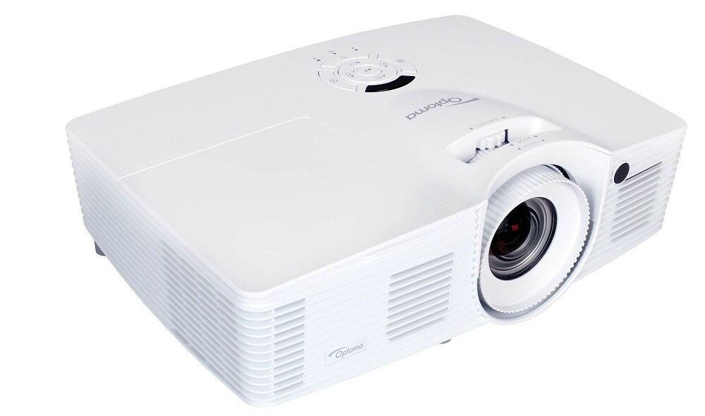Projektor OPTOMA EH416E - Jasna projekcja 3800 lumenów rozdzielczość Full HD doskonały kontrast