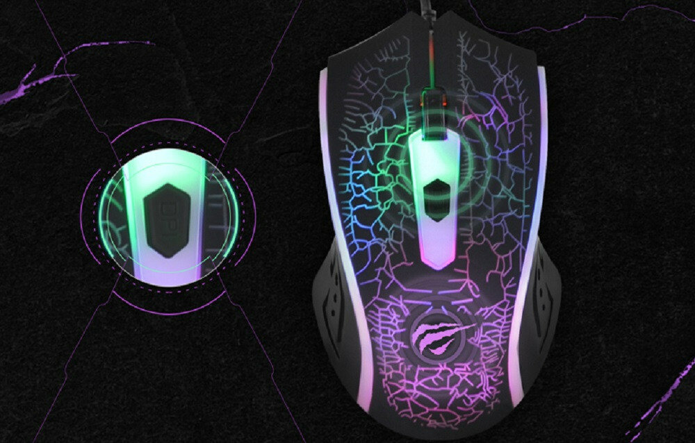 Mysz HAVIT Gamenote MS736  - desgign 