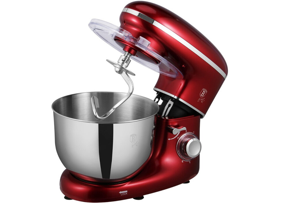 Robot kuchenny planetarny BERLINGER HAUS BH 9193 1300W profesjonalny ruch planetarny obraca sie wokol wlasnej osi po obdwodzie miski mozliwosci wygodne uzytkowanie