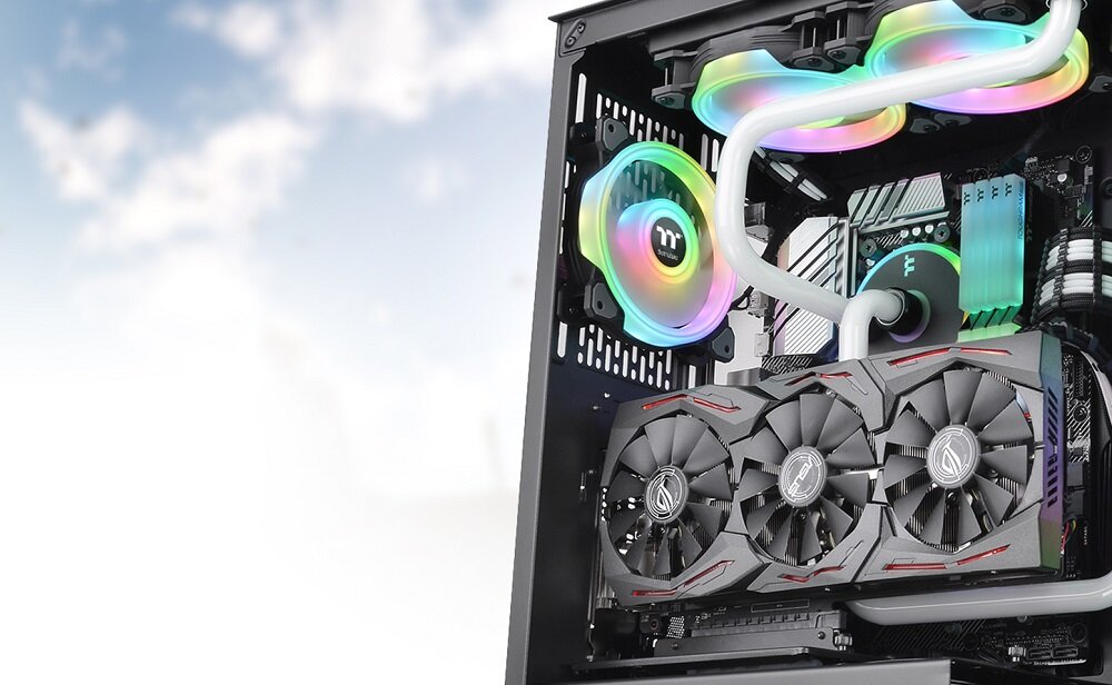 Obudowa THERMALTAKE S300 TG - modułowa konstrukcja pinowoa chłodnica mocowanie karty graficznej 