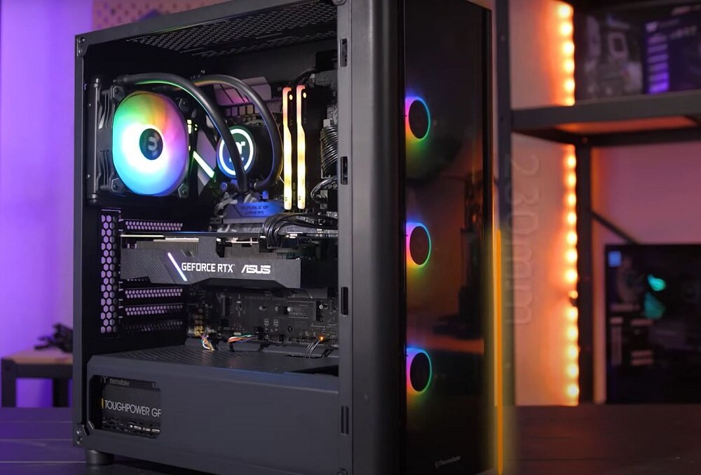 Obudowa THERMALTAKE V250 ARGB TG - Parametry fizyczne obudowy  