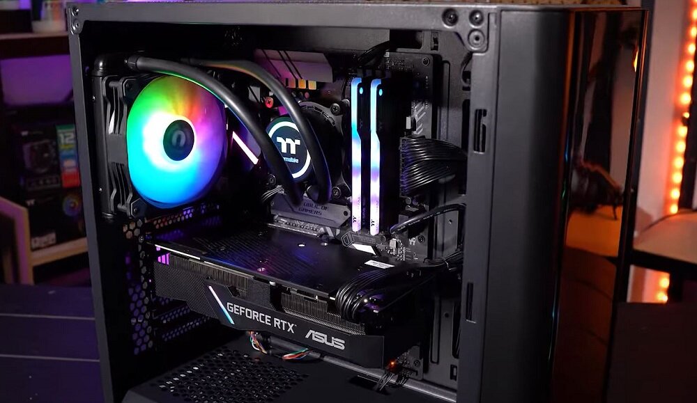 Obudowa THERMALTAKE V250 ARGB TG - sprzet do instalacji 