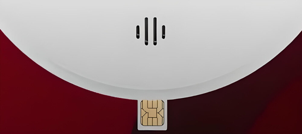 Czujnik dymu FERGUSON GSM FS2SD-GSMwbudowany czujnik GSM modul karty SIM