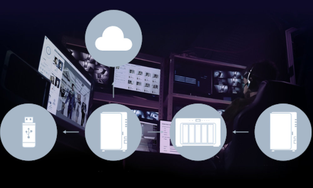 Serwer plików SYNOLOGYRS1221RP+