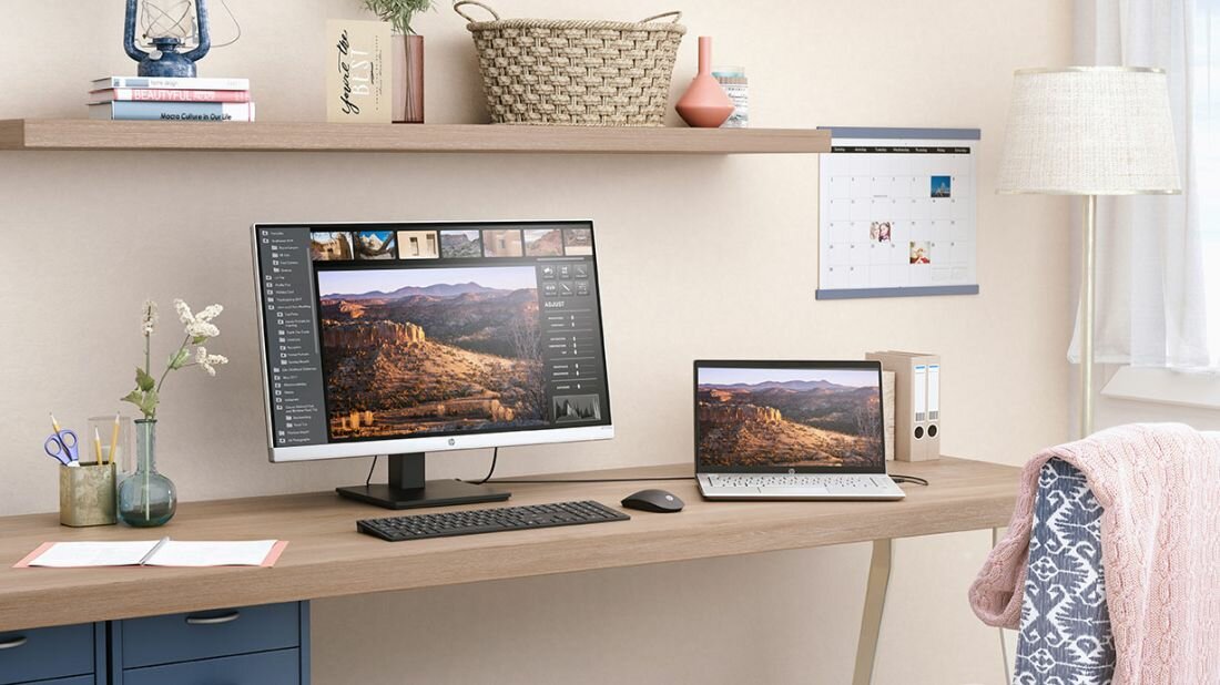 Monitor HP 24MQ 24 2560x1440px IPS - mikrokrawędzie