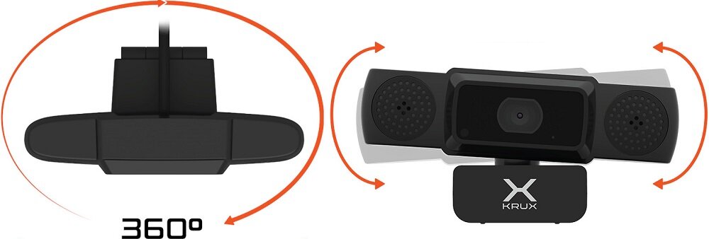 Kamera internetowa KRUX Streaming KRX0070 - duzy potencjal  