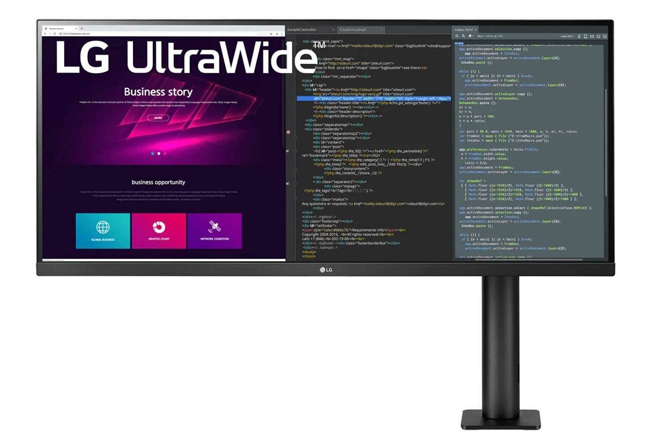 Monitor LG 34WN780 34 3440x1440px IPS - Prosta instalacja