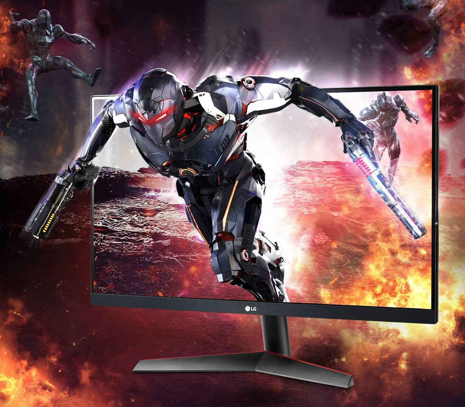 Monitor LG 24GN600 - Redukcja migotania   