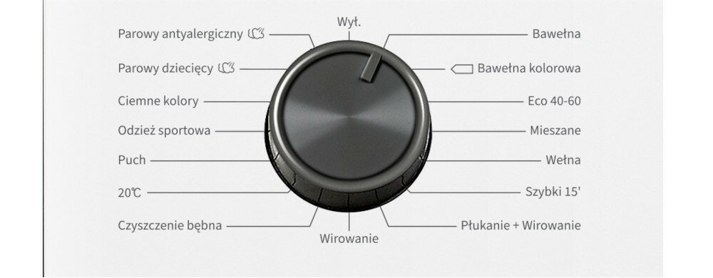 Pralka HISENSE WFVB6010EM para antyalergiczny dzieci