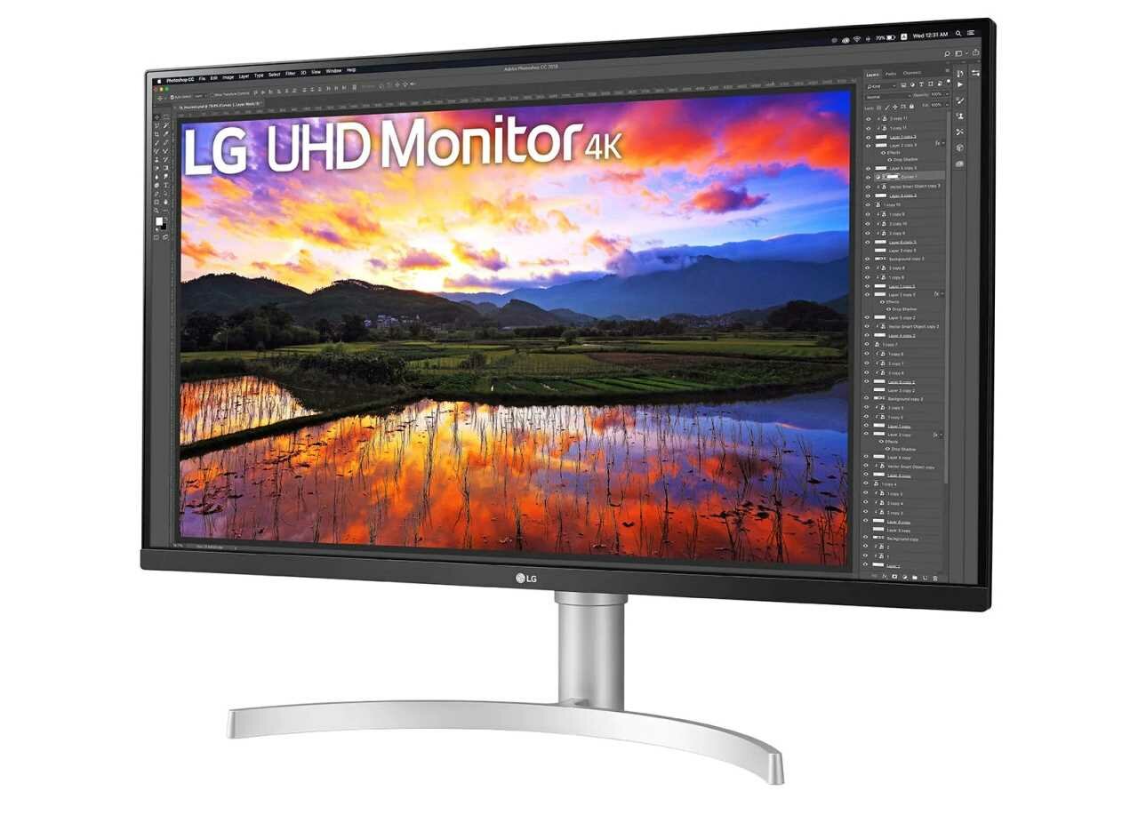 Monitor LG 32UN650 31 3840x2160px IPS - wygląd