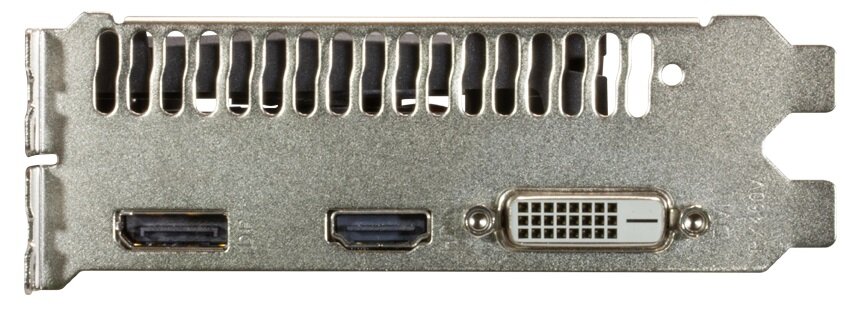 Karta graficzna Powercolor Radeon RX 550 - złącza i przepustowośc PCI Express HDMI Display Port