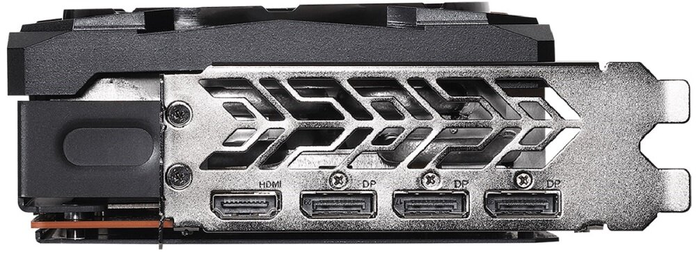 Karta graficzna ASROCK Radeon RX 6900 XT Phantom Gaming D 16GB - złącza i przepustowośc PCI Express HDMI Display Port