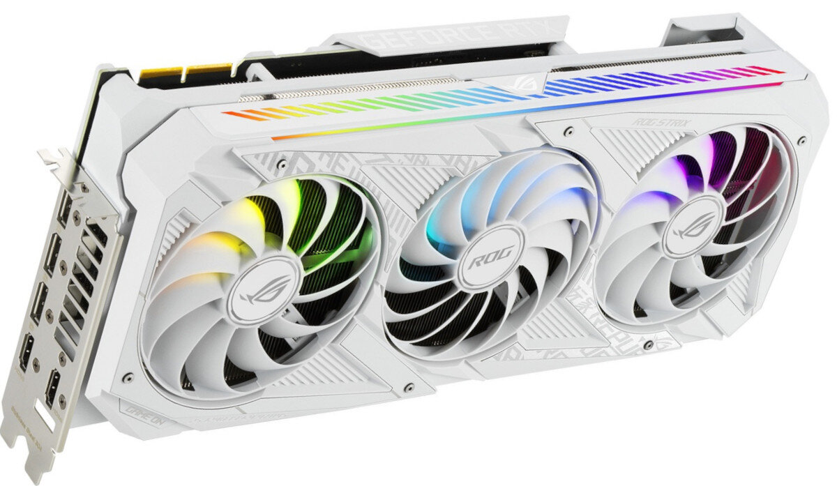 Karta graficzna ASUS GeForce RTX 3070 Rog Strix Gaming OC 8GB aktywny system chlodzenia