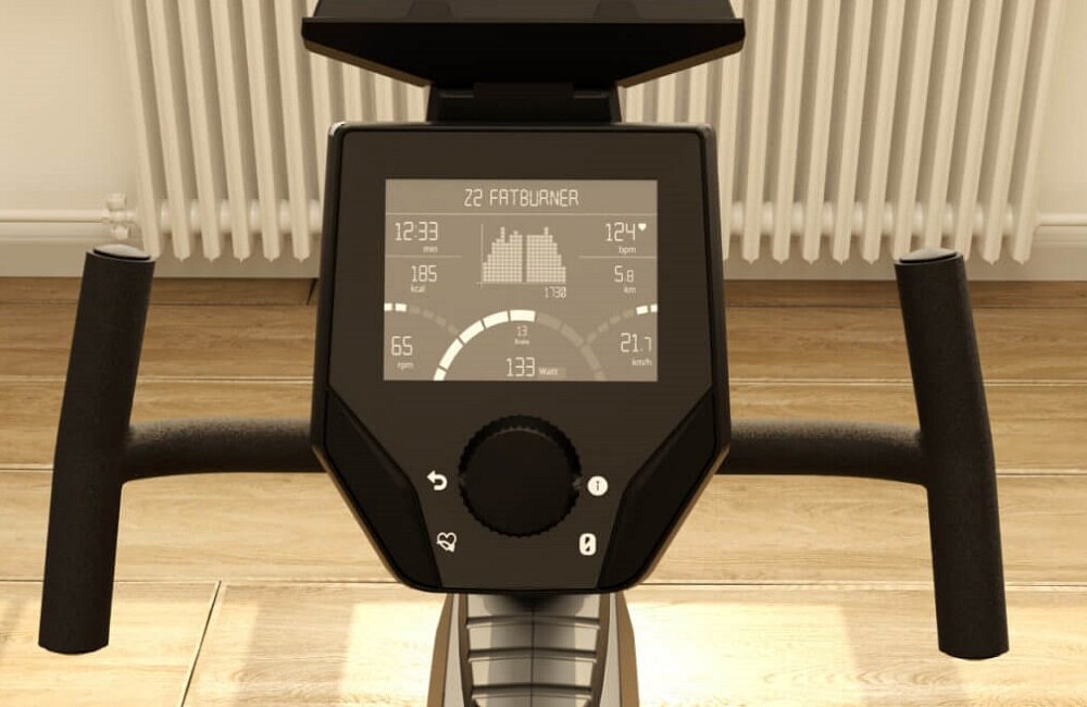 Rower elektromagnetyczny KETTLER Tour 600 R Komputer treningowy