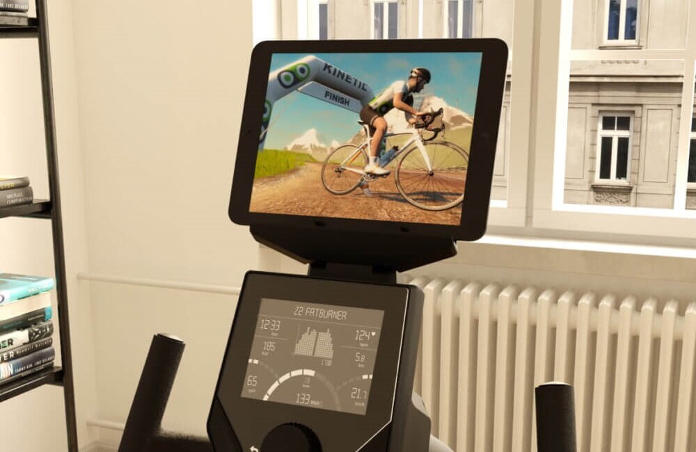 Rower elektromagnetyczny KETTLER Tour 600 R Uchwyt na urządzenie mobilne