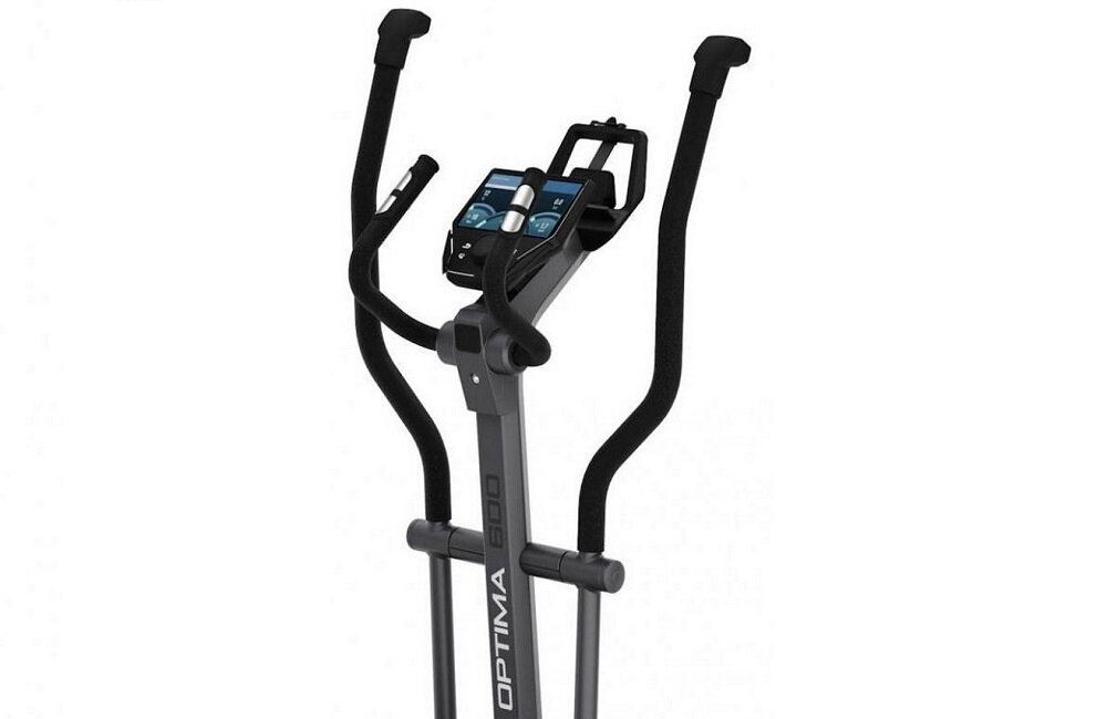 Orbitrek elektromagnetyczny KETTLER Optima 600 ergonomiczne uchwyty U kształtna kierownica