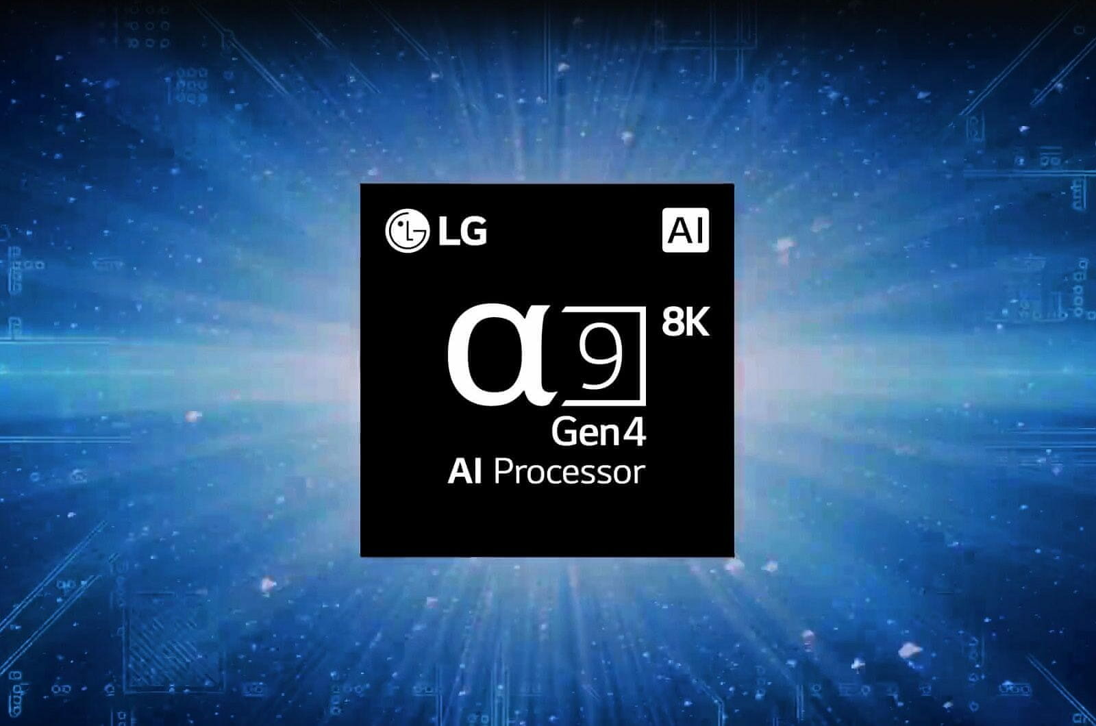 Telewizor LG LED QNED99 - procesor