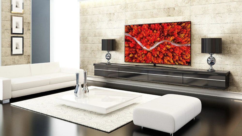 Telewizor LG LED UP80003LA - design