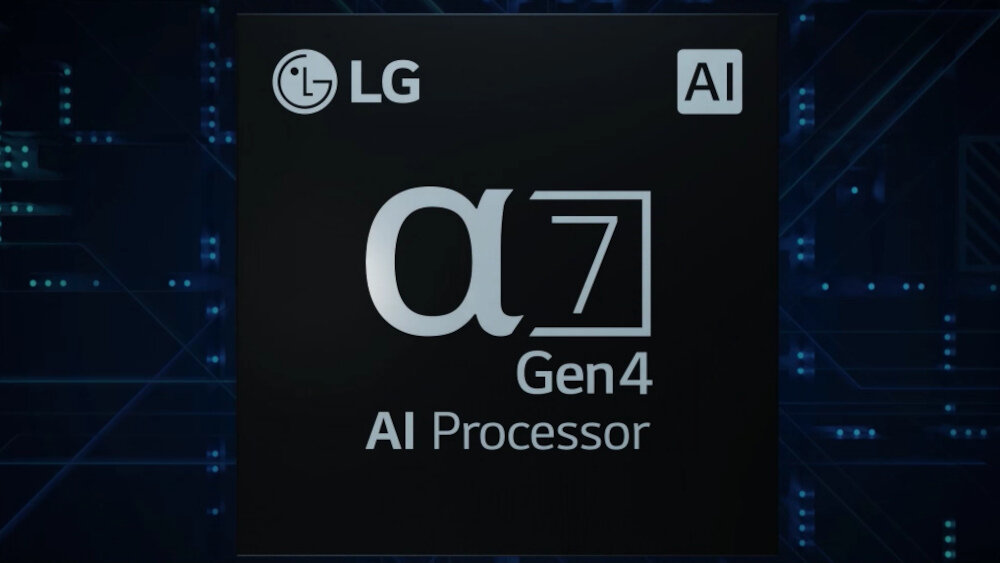 LG OLED A13 TV - процесор