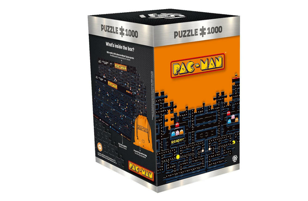 CENEGA-Pac-Man puzzle unikatowa kolekcja wysoka jakość technologia druk perfekcyjnie dopasowane świetna kolorystyka odporne zginanie efekt płótno redukcja odbijanie światło