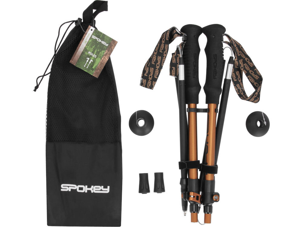 Kijki do nordic walking SPOKEY (105 - 135 cm) Quick elementy zestaw