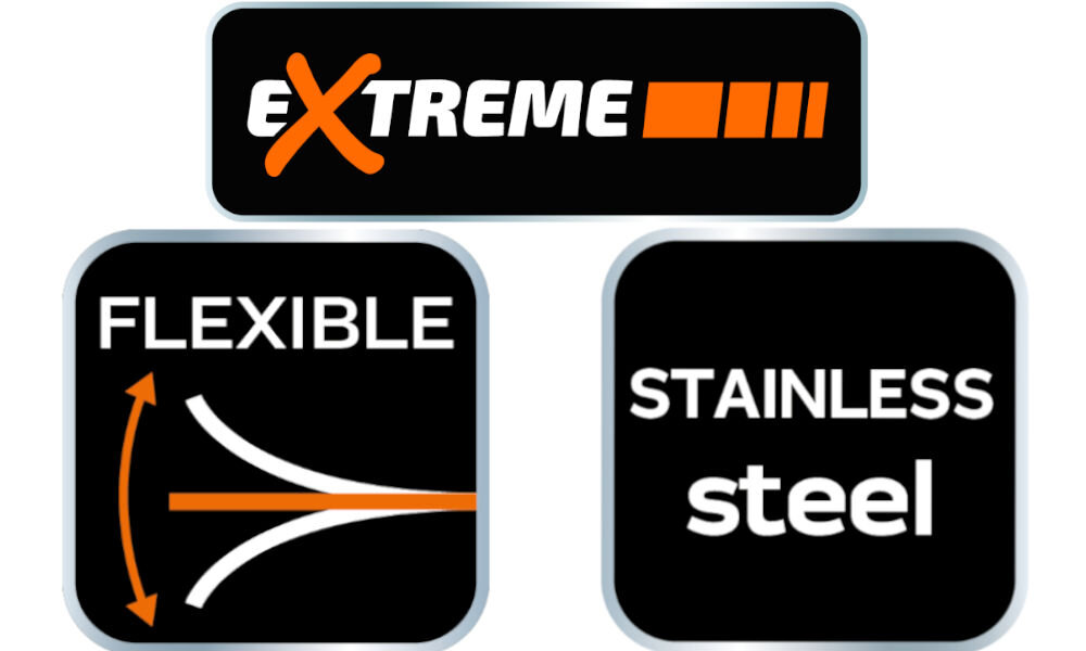 Szpachla wykończeniowa NEO TOOLS TOOLS Extreme 50-502 155 mm, ostrze, blacha, profilowanie, masa szpachlowa, Logotypy zalet Szpachli