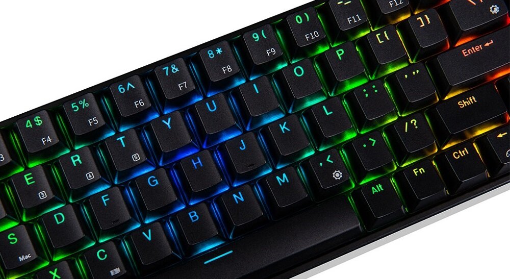 Klawiatura MODECOM Lanparty RGB BT - blokada klawisza Windows wygoda