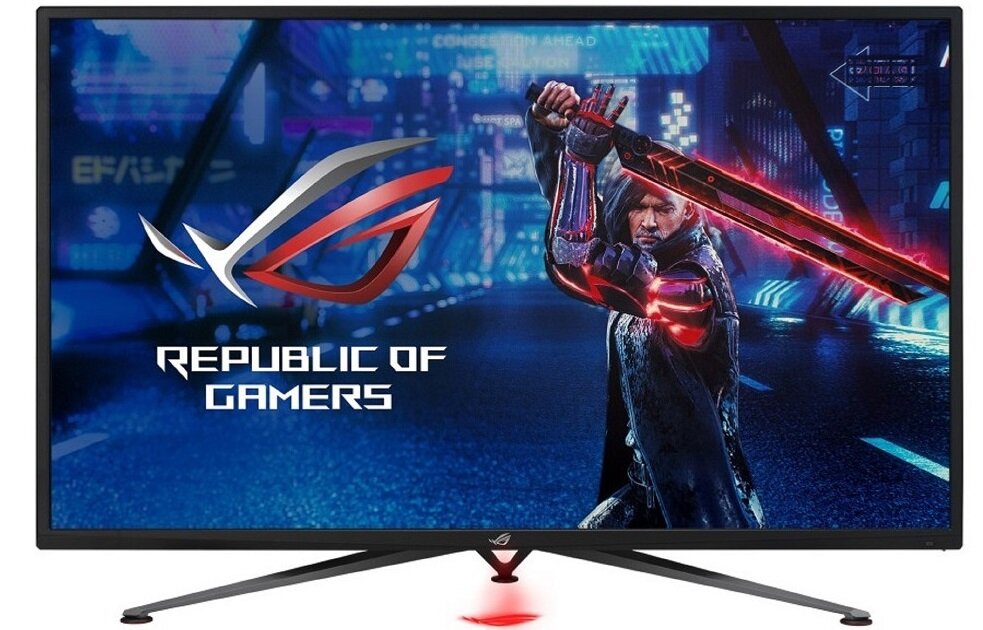 Monitor ASUS Rog Strix XG438QR - Matryca 4K wygląd ogólny szybkie odświeżanie ekranu