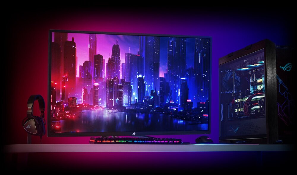 Monitor ASUS Rog Strix XG438QR - krótki czas reakcji 1ms