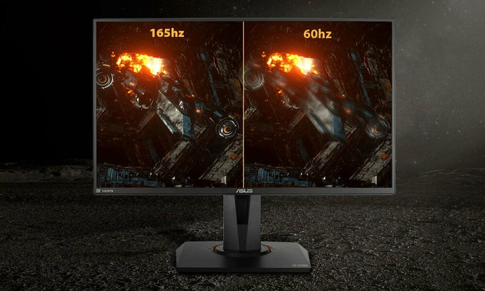 Monitor ASUS Tuf Gaming VG259QR - odswiezanie ekranu