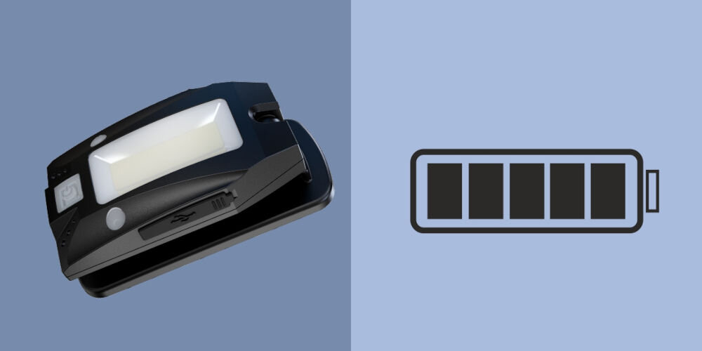 Latarka LEDLENSER Solidline SC4R Czarny czarna złożona lampka niebieskie tło ikonka baterii wydajny akumulator Li-ion za pomocą dołączonego kabla micro-USB około 1,5 godziny (90 minut) do 75 godzin ciągłego światła różne tryby świecenia dostosowanie intensywności i charakteru oświetlenia
