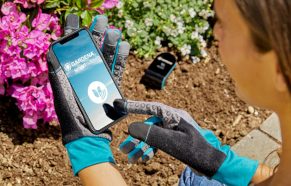 Zestaw do nawadniania roślin GARDENA 19202-20 aplikacja GARDENA Smart rejestracja online konfiguracja konta na Android iOS