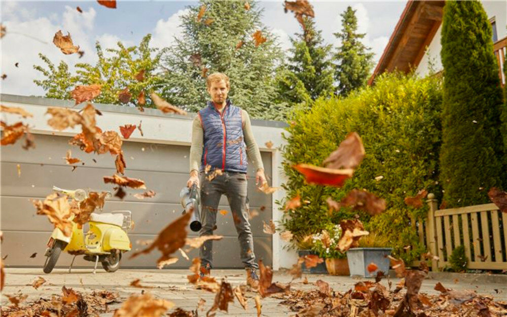 Dmuchawa do liści GARDENA 14890-20 dysza punktowa zwiększa zasięg dmuchawy