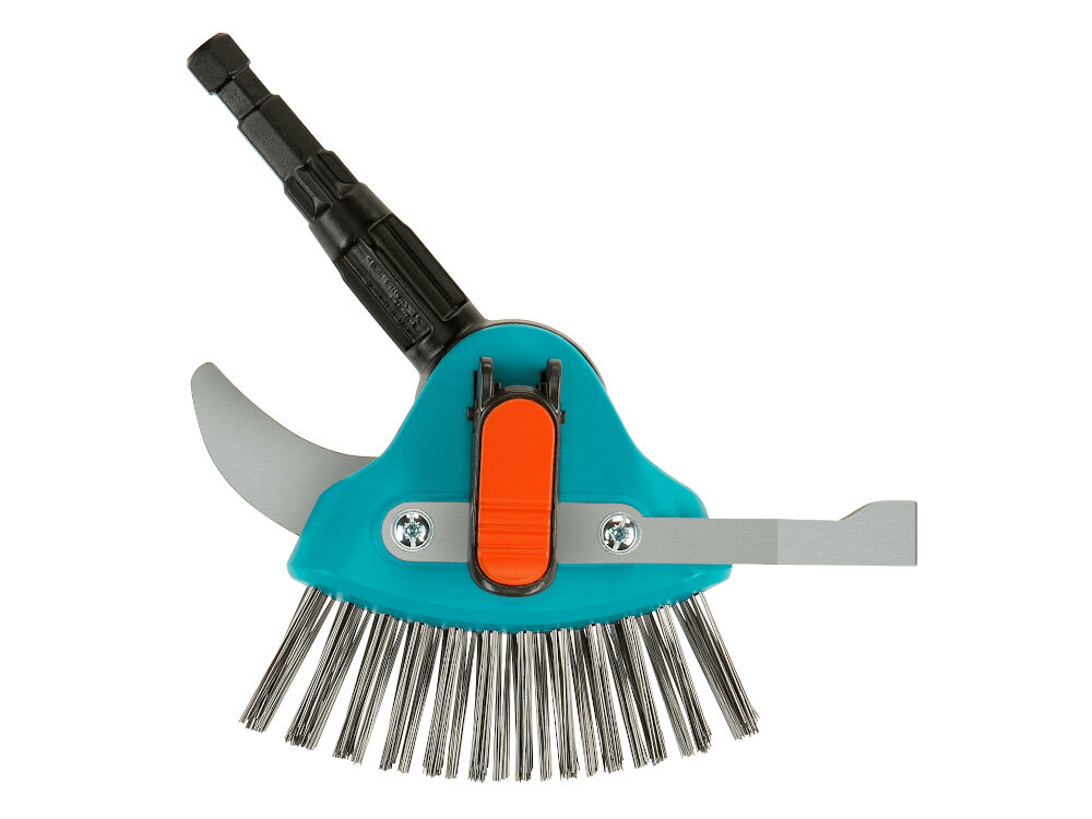 Skrobak GARDENA 3w1 Combisystem 03608-20Skrobak GARDENA 3w1 Combisystem 03608-20 z wysokiej jakosci stali nierdzewnej i wytrzymalego tworzywa sztucznego dluga zywotnosc odpornosc na warunki atmosferyczne