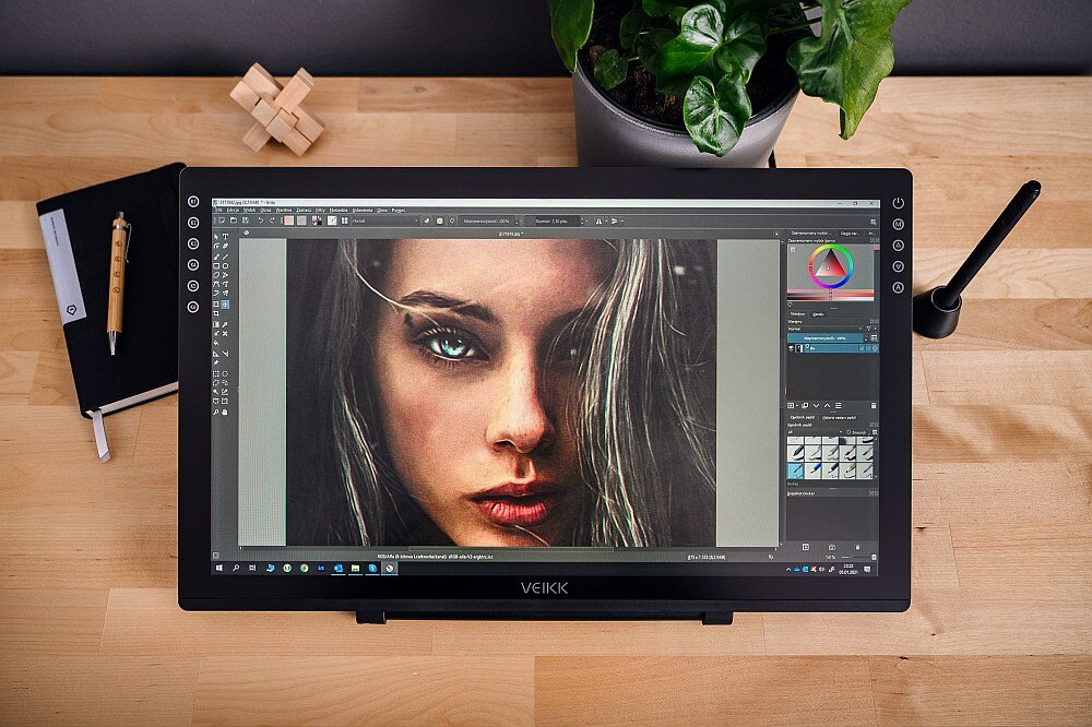 Tablet graficzny VEIKK VK2200 wygoda