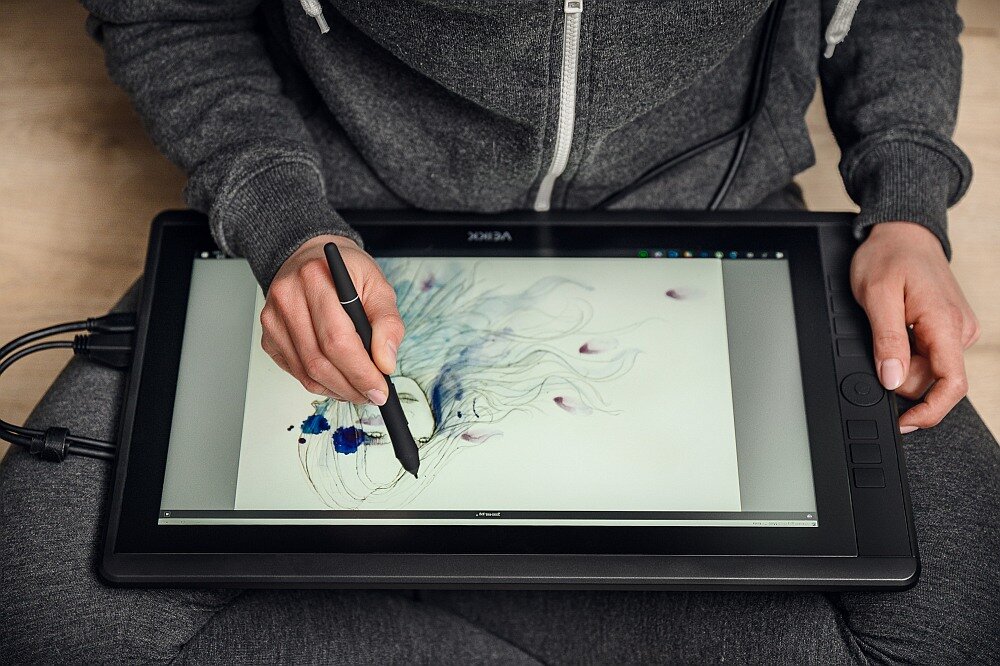 Tablet graficzny VEIKK VK1560 pro praca