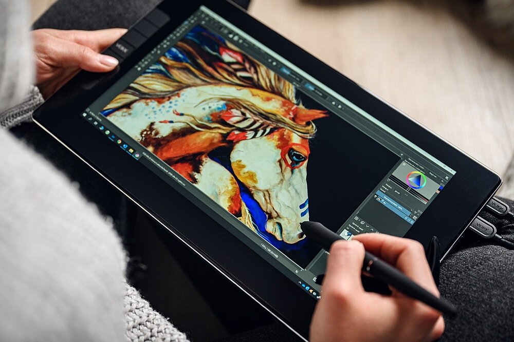 Tablet graficzny VEIKK VK1200 wygoda