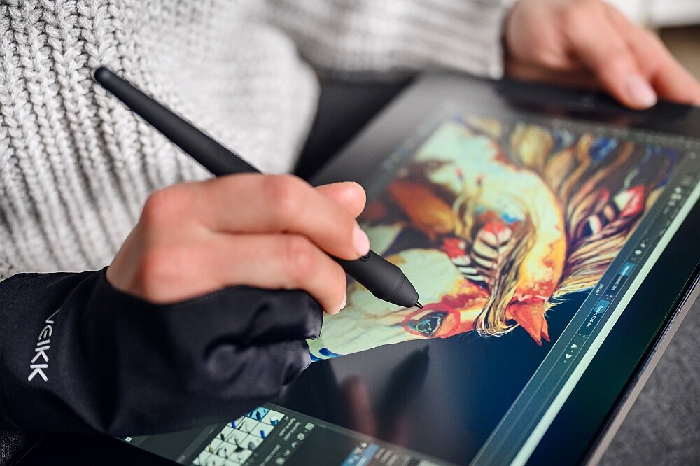 Tablet graficzny VEIKK VK1200 rękawica