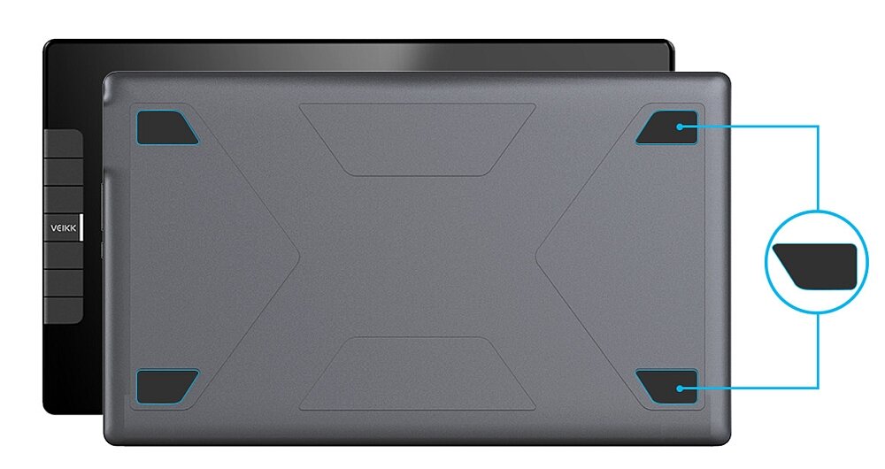 Tablet graficzny VEIKK VK1200 obudowa