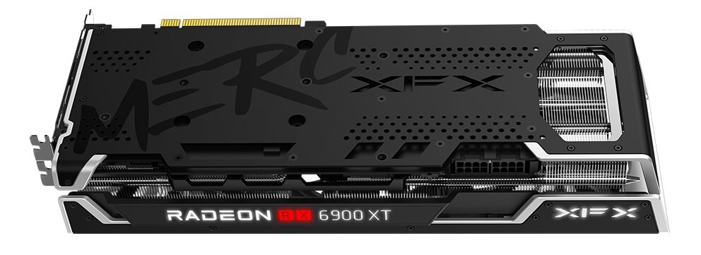Karta graficzna XFX Radeon RX 6900 XT Speedtester Merc319 - złącza i przepustowośc PCI Express HDMI Display Port