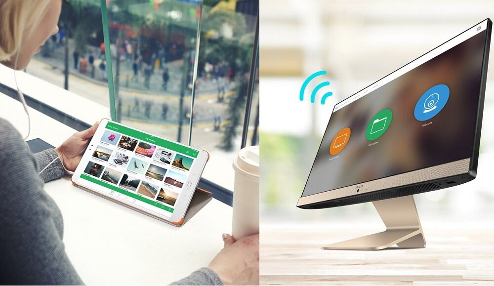 Komputer-ASUS-Vivo-AiO-V222 - procesor Intel  RAM 